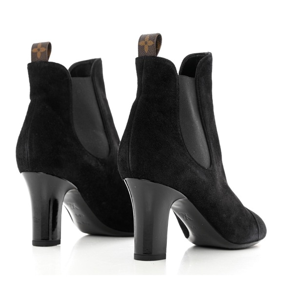 Louis Vuitton Suede Ankle Boots sz39 9US - Picture 1 of 9